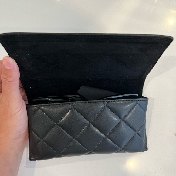 CHANEL 5380 Square Sunglasses in Black main image 6